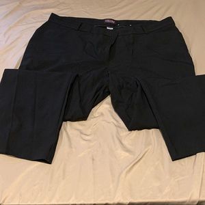 Black business casual pants